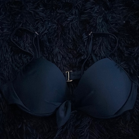 jcpenney Swim Jcpenney Black 32c Push Up Bikini Top Poshmark